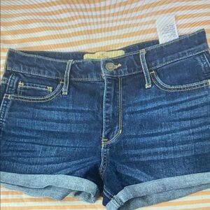 Denim Athletic Shorts for Women